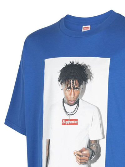 Supreme NBA Youngboy cotton T-shirt outlook