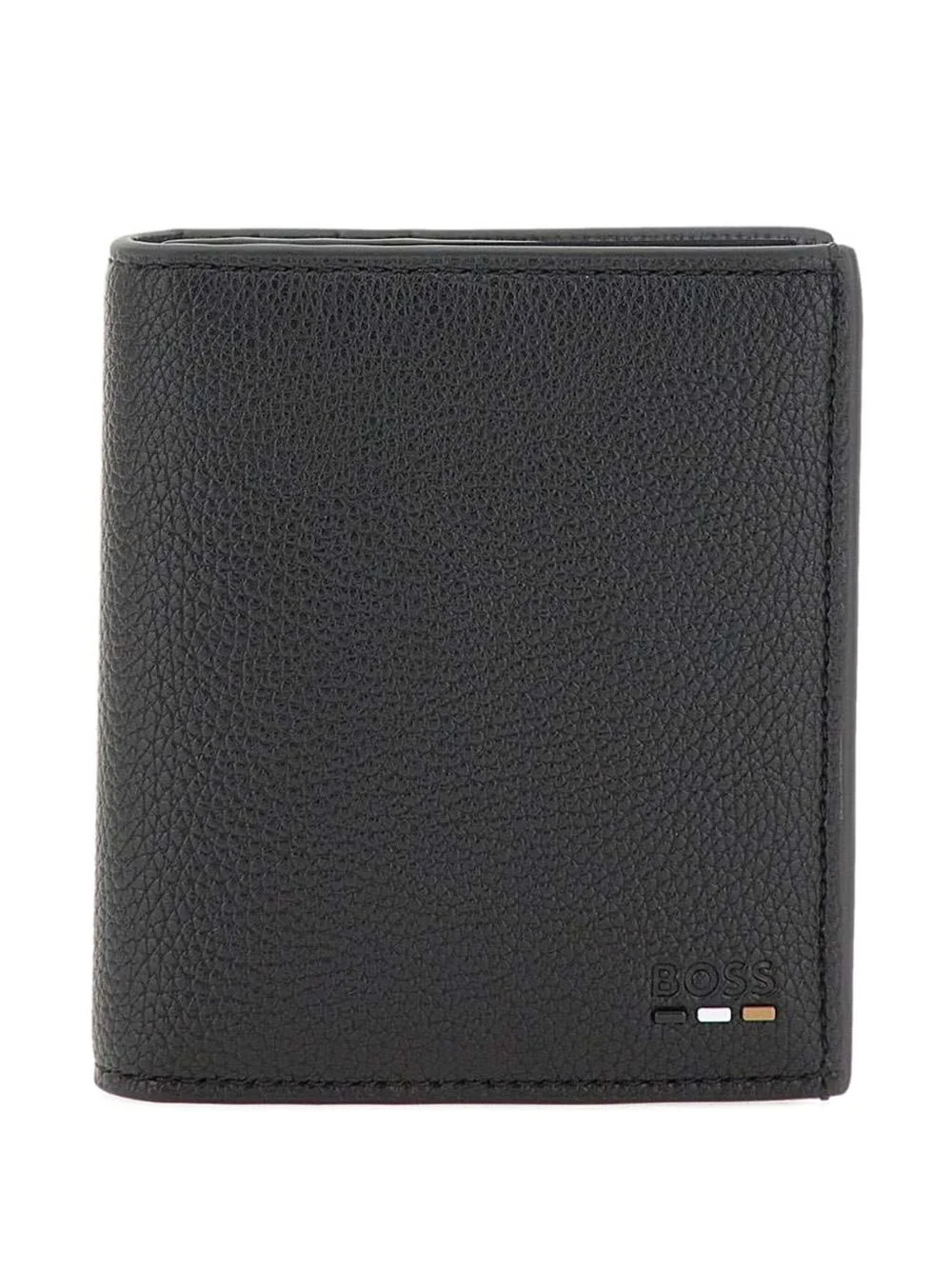 Ray Flat embossed tri-fold wallet - 1