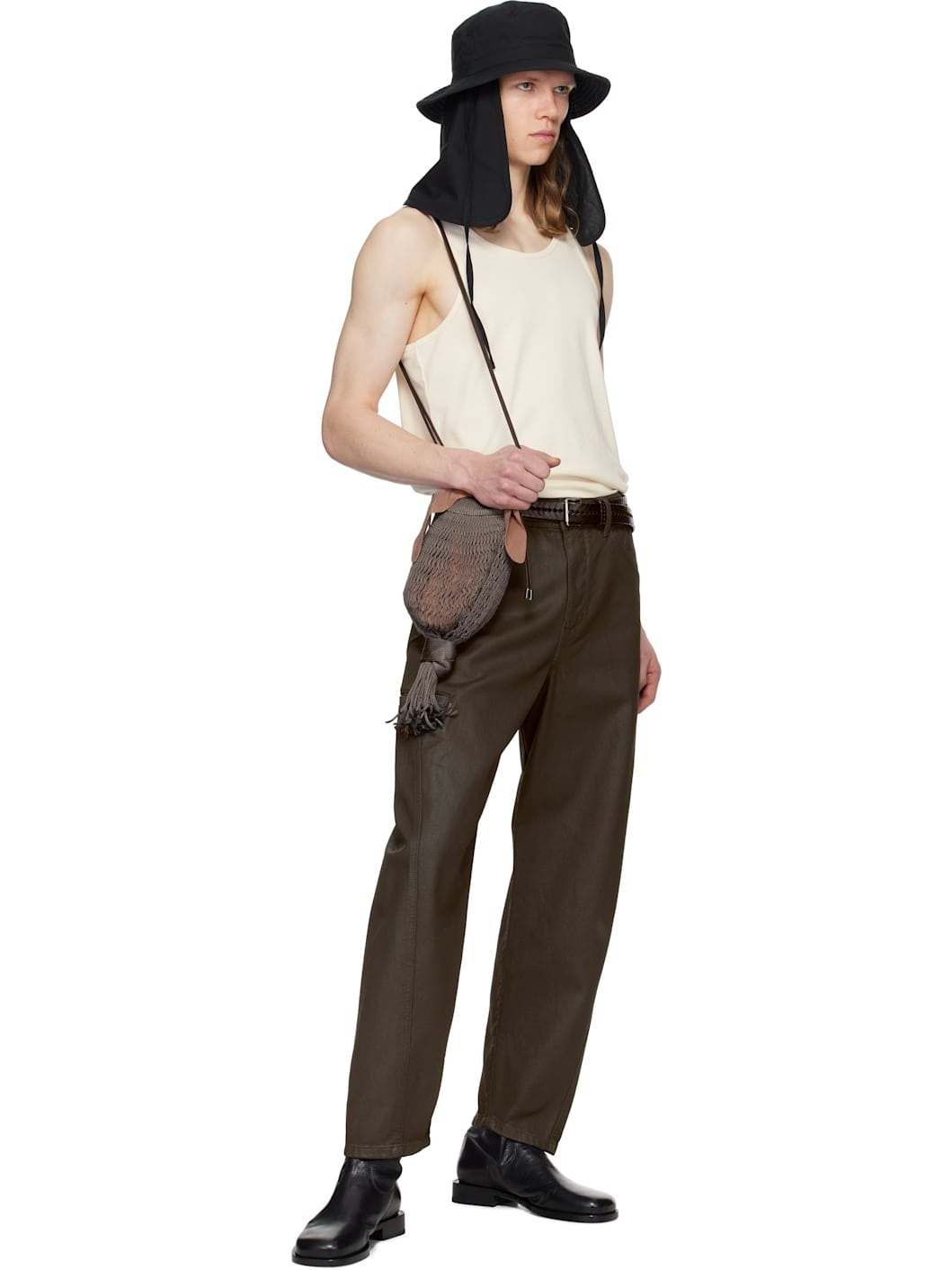 Brown Braided 30 Belt - 3