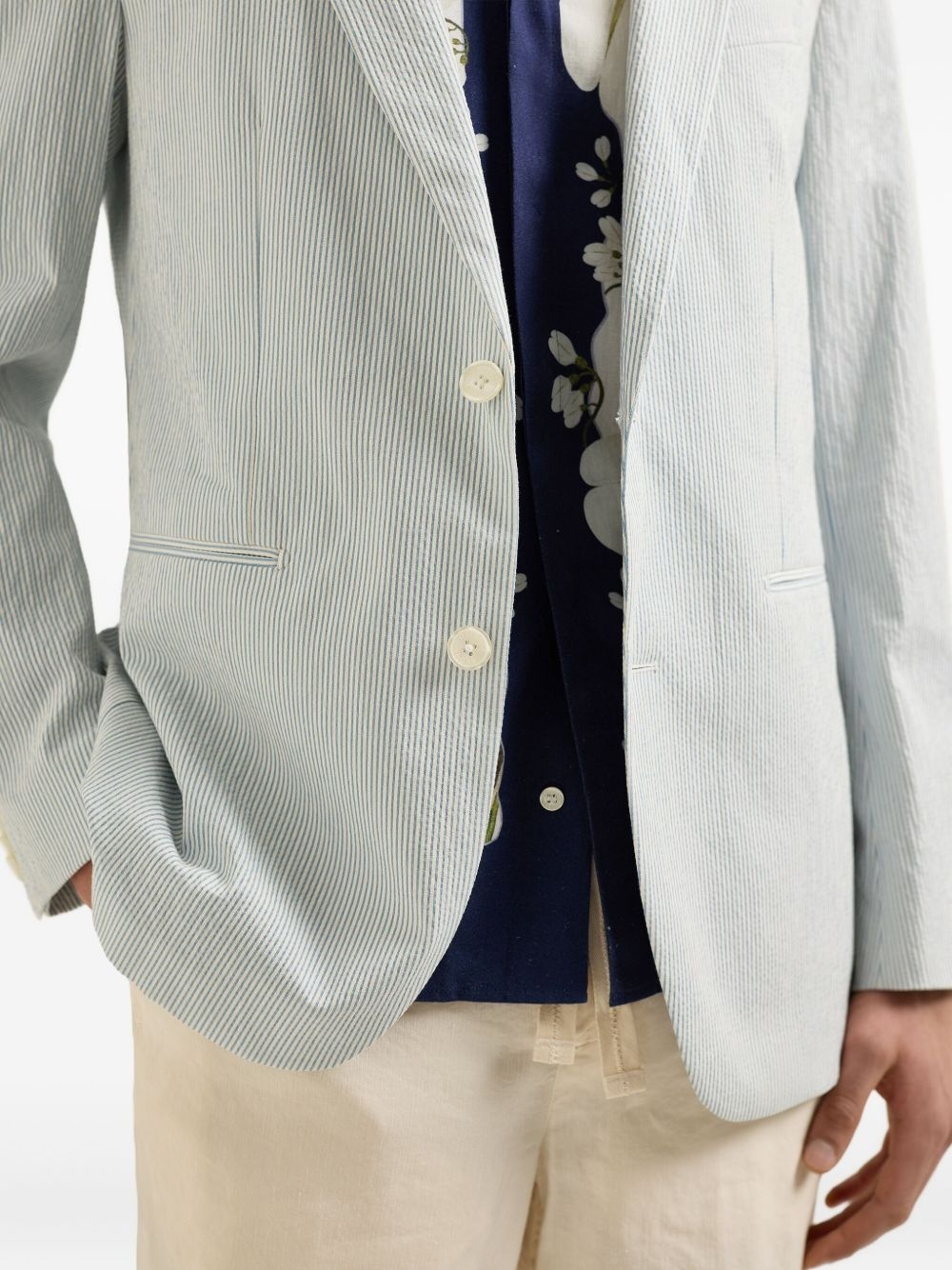 Garret pinstripe blazer - 5