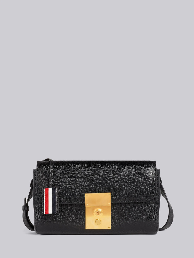 Black Pebble Grain Leather Mr. Thom Belt Bag 1