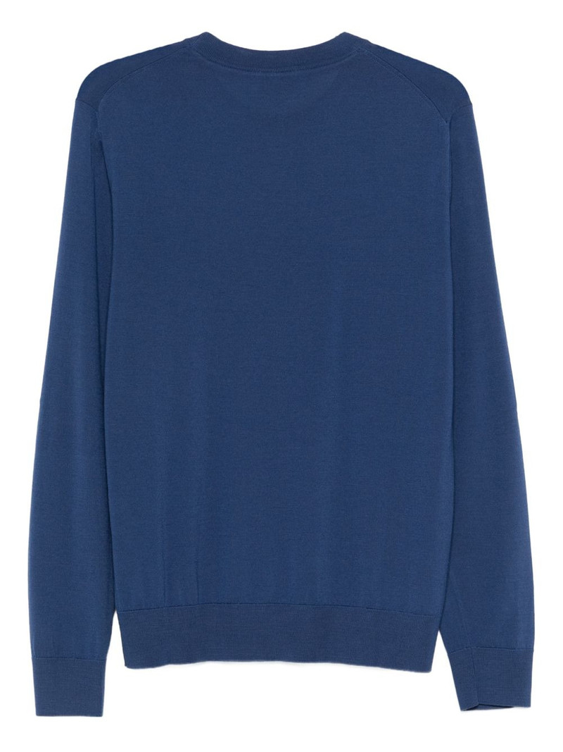 Brioni crew-neck long-sleeve sweater outlook