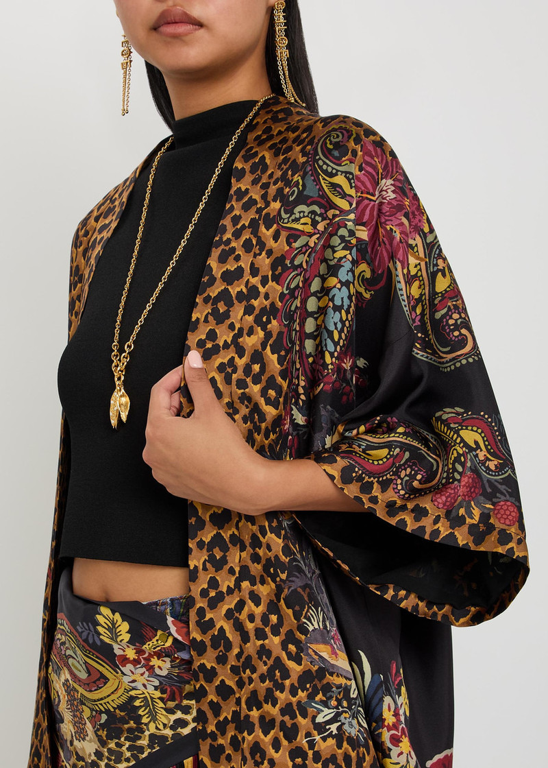 Etro Printed Silk Jacket 5