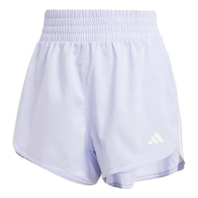 (WMNS) adidas Pacer Training 3 Stripes Shorts 'Purple' JD2298 1