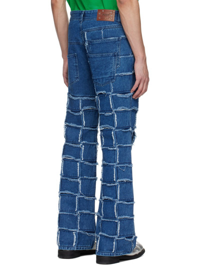 Andersson Bell Blue New Patchwork Jeans outlook
