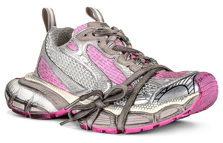 (WMNS) Balenciaga 3XL Sneakers 'White Grey and Pink Mesh and Polyurethane' 734731W3XL59050 - 2