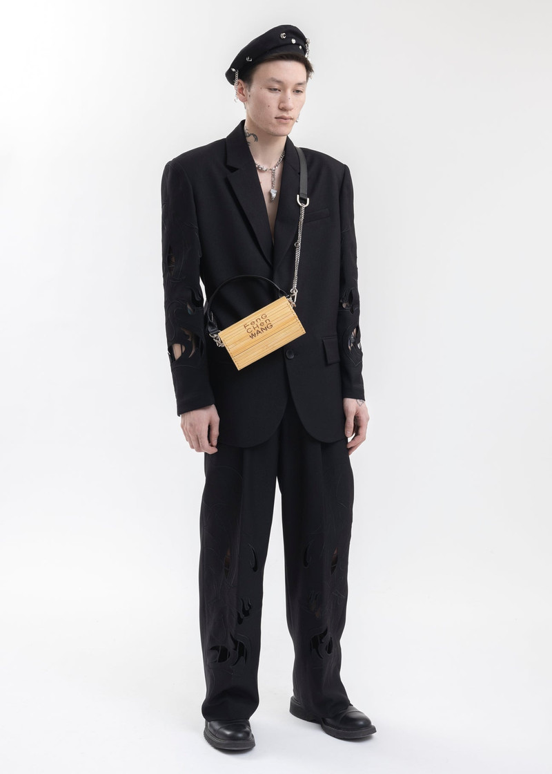 BLACK FCW EMBELLISHMENT BERET 5