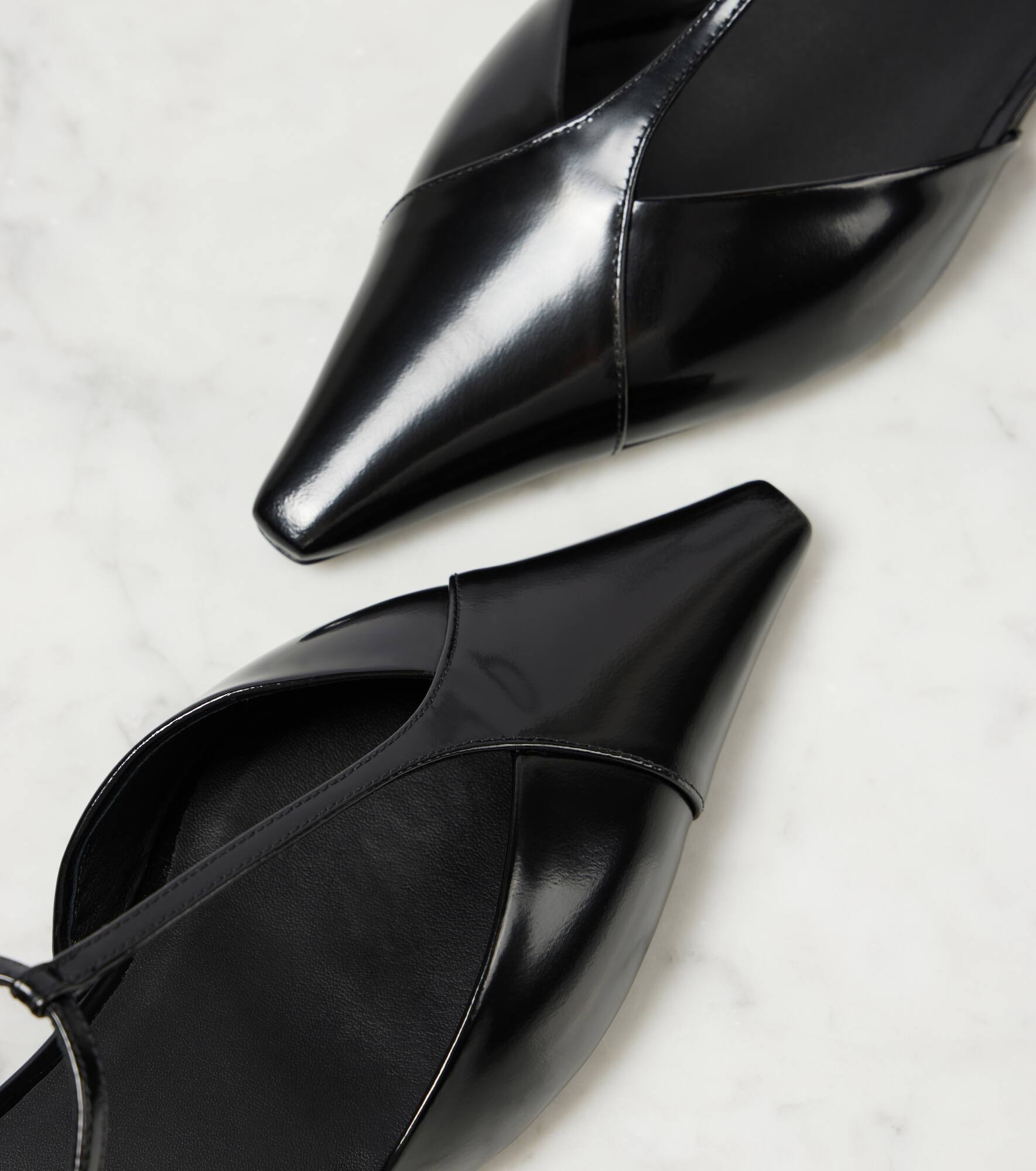 Fsilkway leather ballet flats - 5