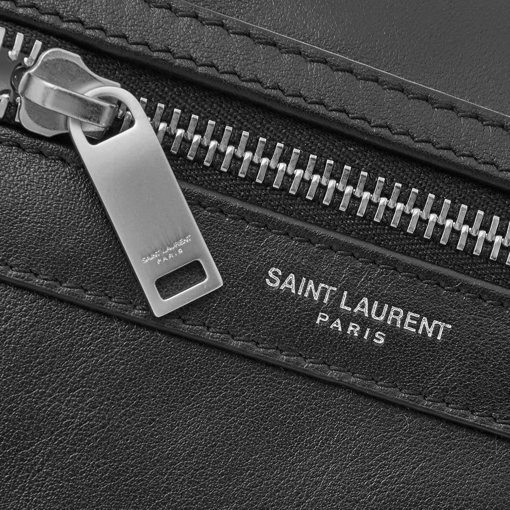 Saint Laurent City Pouch Leather Cross-Body Bag - 3