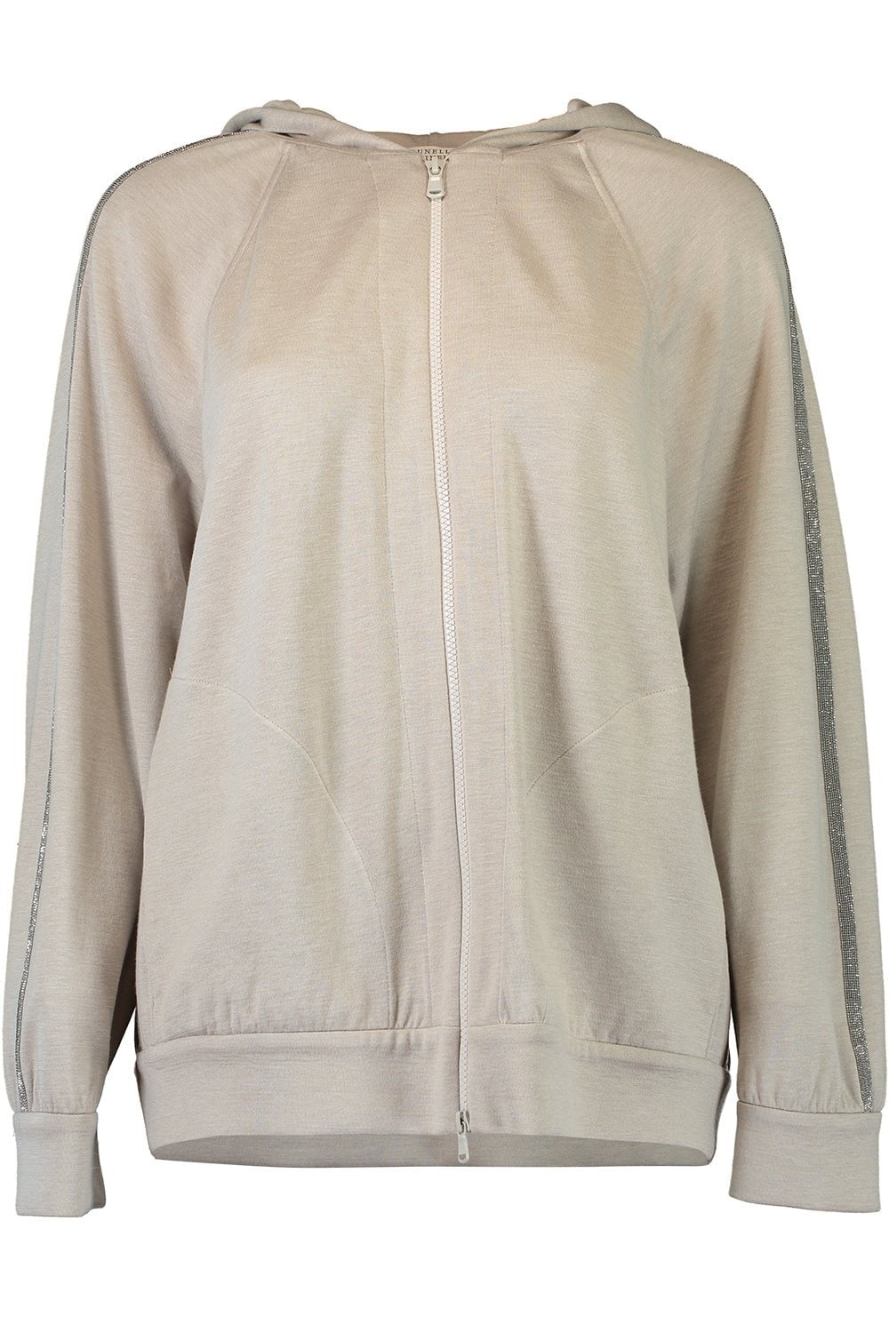 Monili Sleeve Hoodie - 1