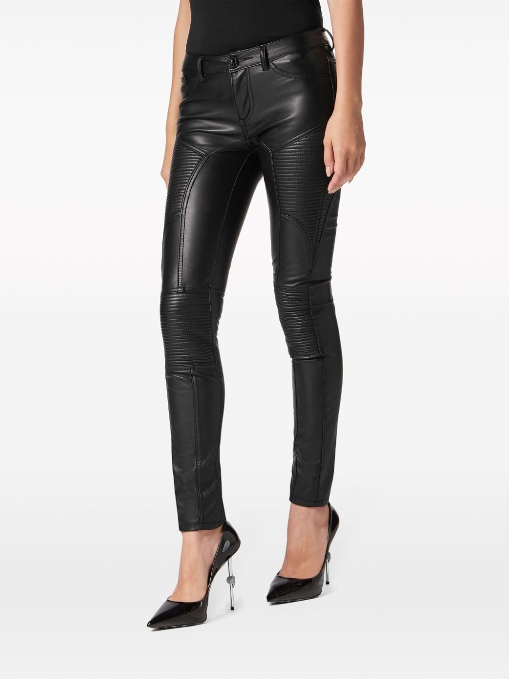 Cowboy low-waist skinny trousers - 3