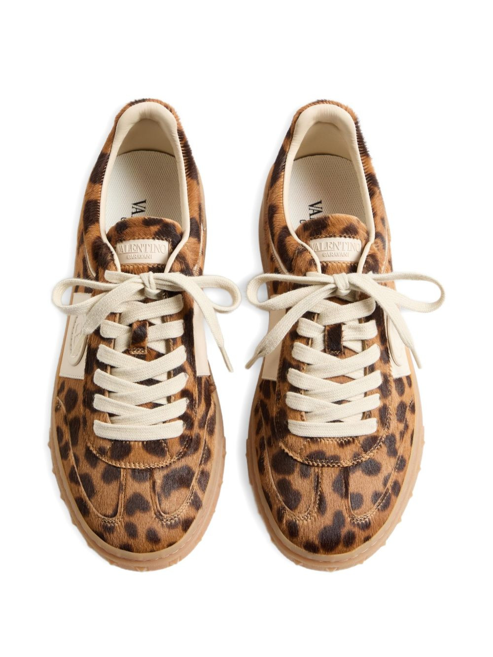 Upvillage animalier-print calfskin sneakers - 3