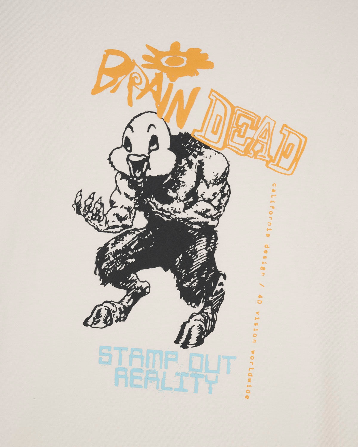 Duck Beast T-shirt - Natural - 3