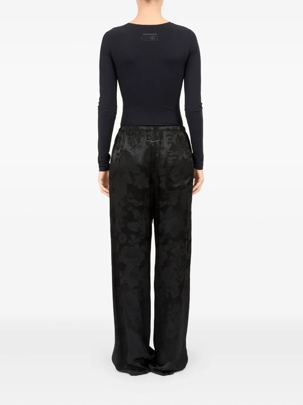MM6 Maison Margiela - Women High Waist Palazzo - 4