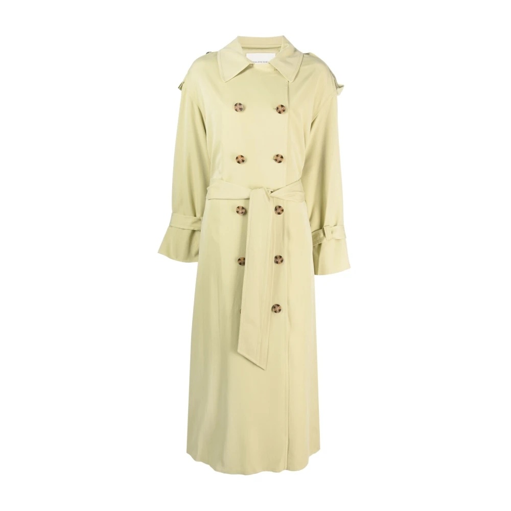 トレンチコート BY MALENE BIRGER Women Trench Coats Q71584003 ALANIS4DN Gree By Malene Birger Alanis Trench Coat | Neutrals | FARFETCH JO