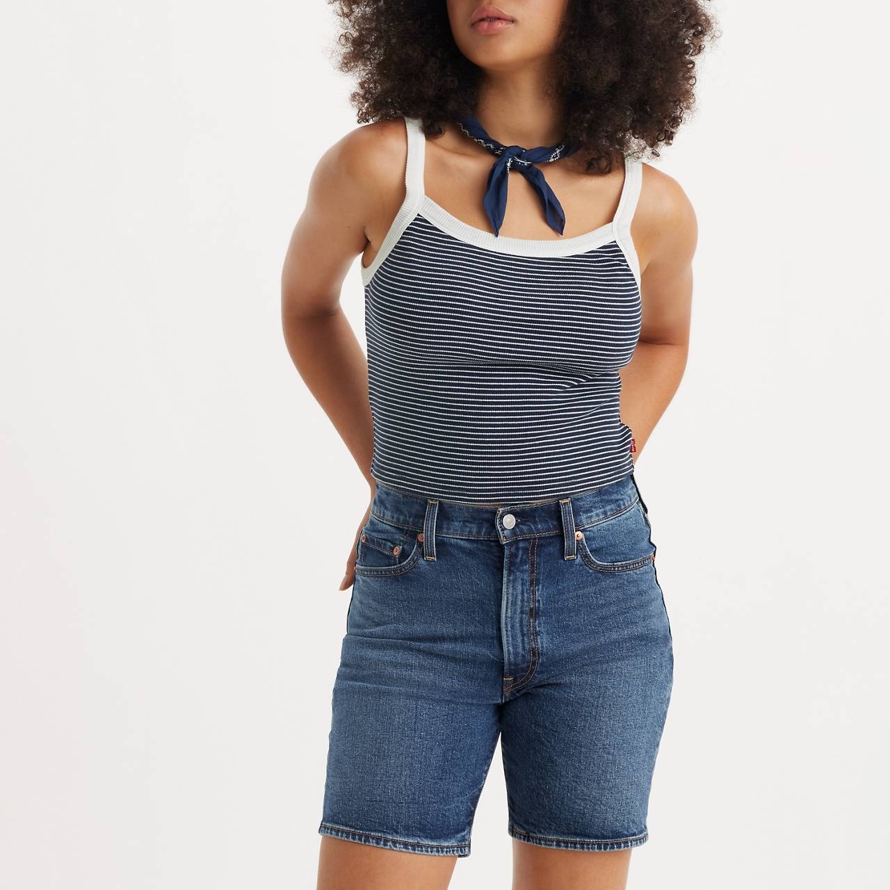RIBCAGE BERMUDA WOMEN'S SHORTS - 4