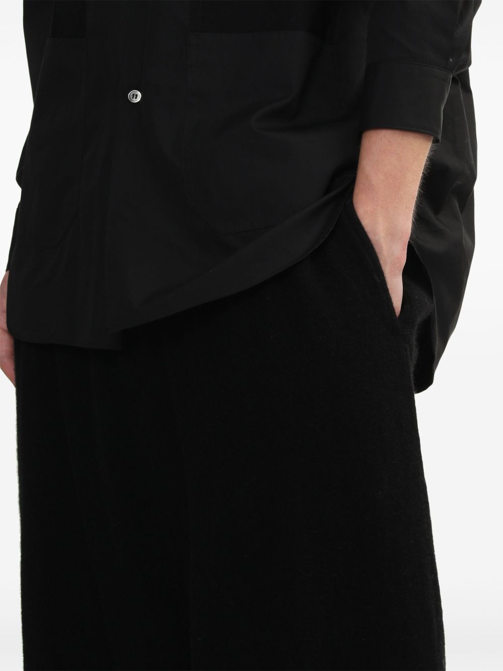 drop-crotch trousers - 5