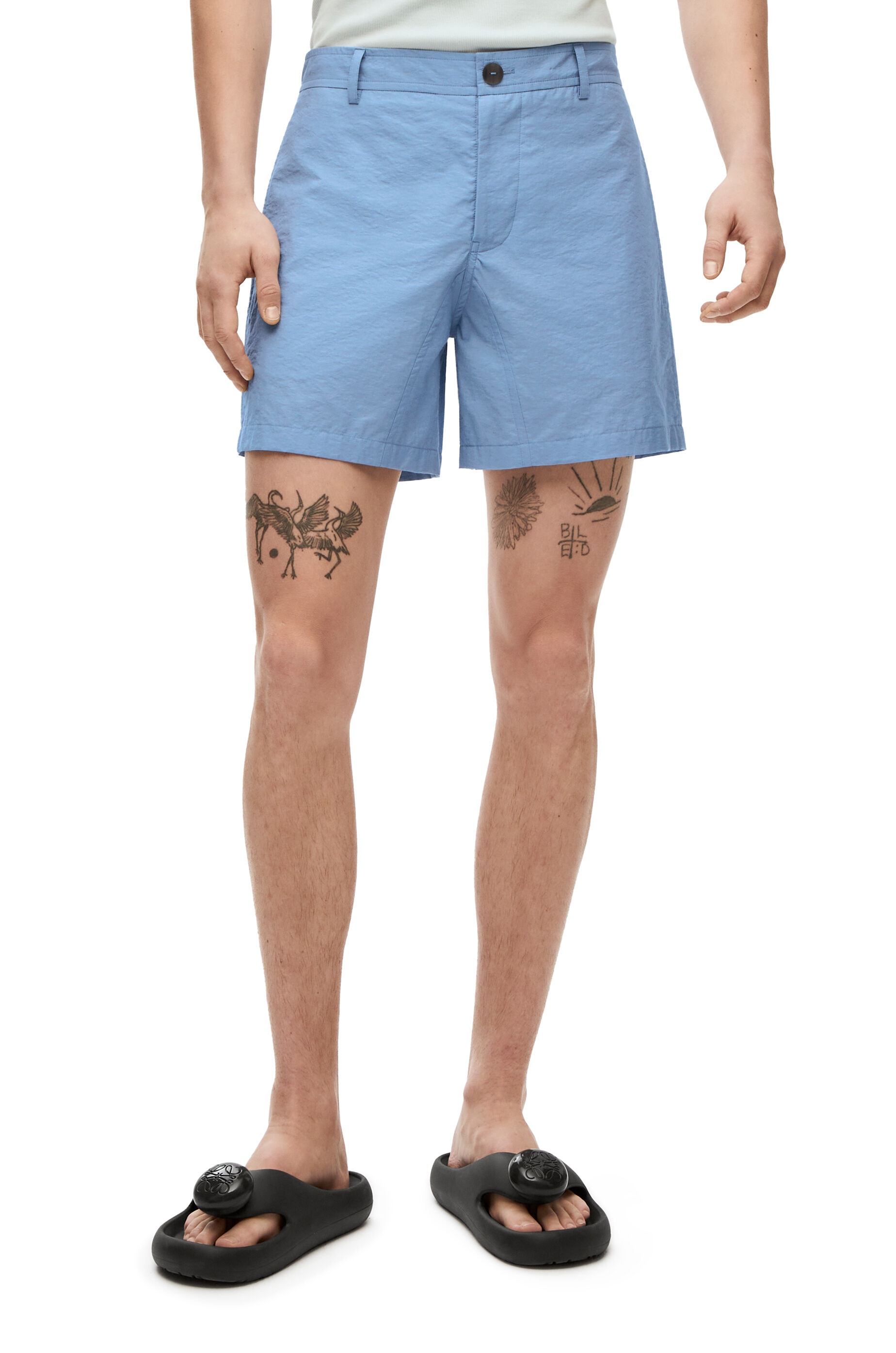 Shorts in cotton and polyamide - 3