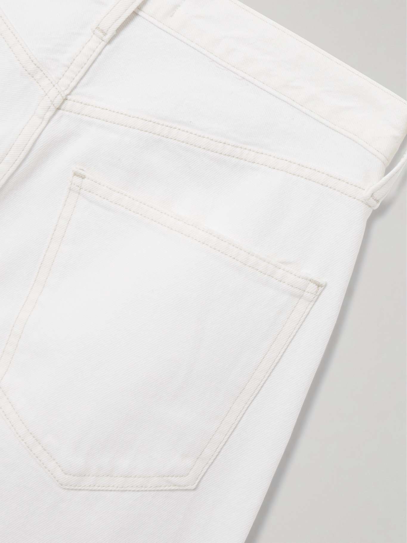 Low Curve mid-rise wide-leg jeans White - 6