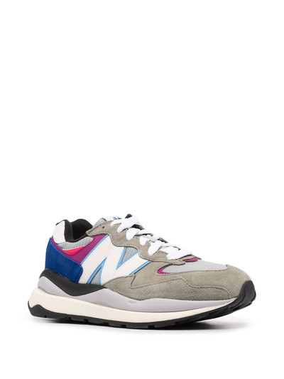 New Balance 57/40 low-top lace-up sneakers outlook