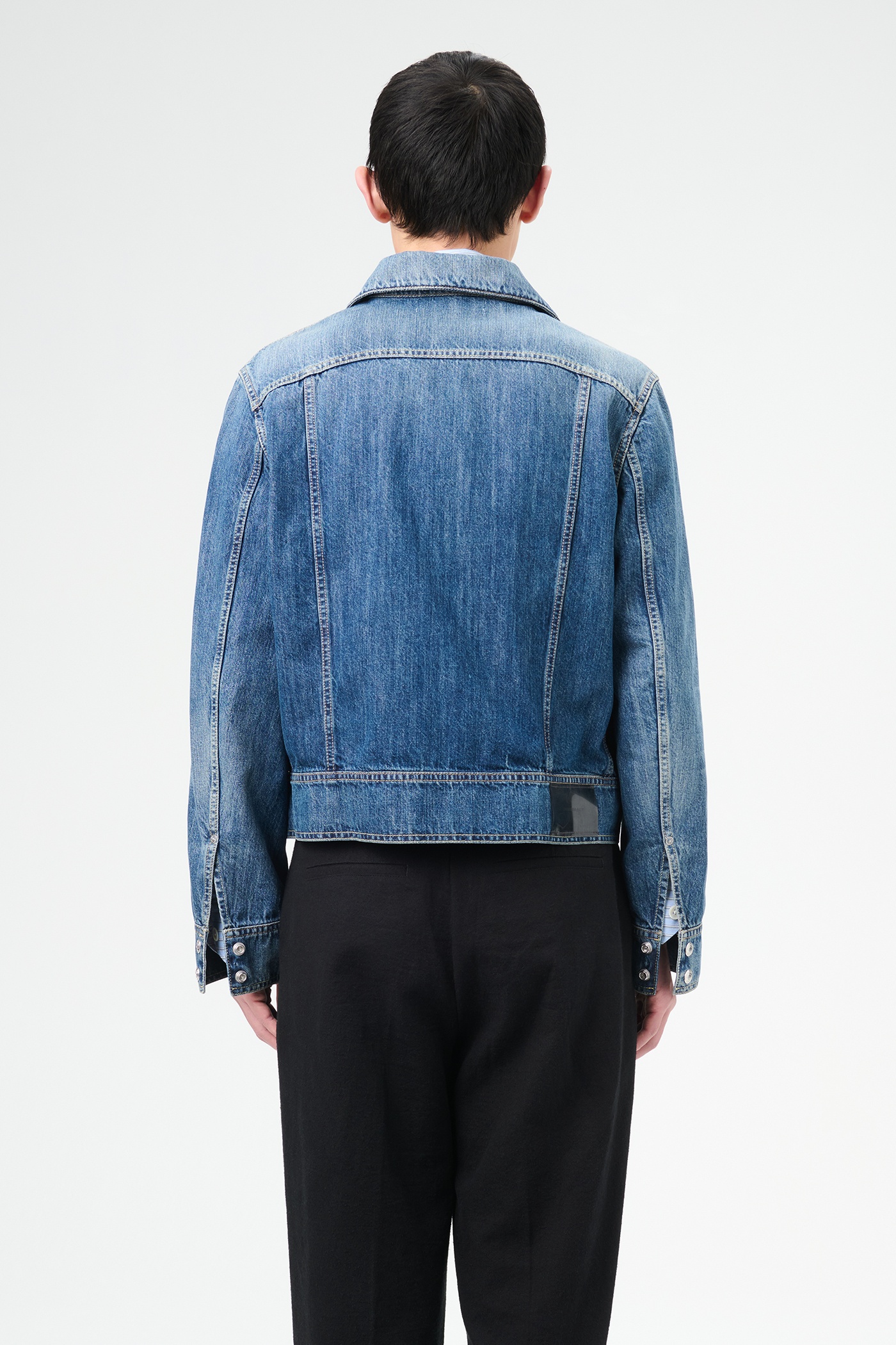 Trucker Jacket Vintage Denim - 7