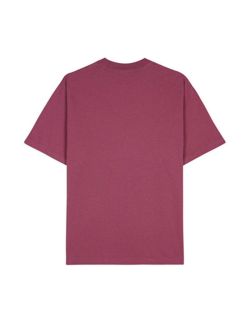 BRAIN DEAD Deadball Racquet Club T-shirt - Raspberry outlook