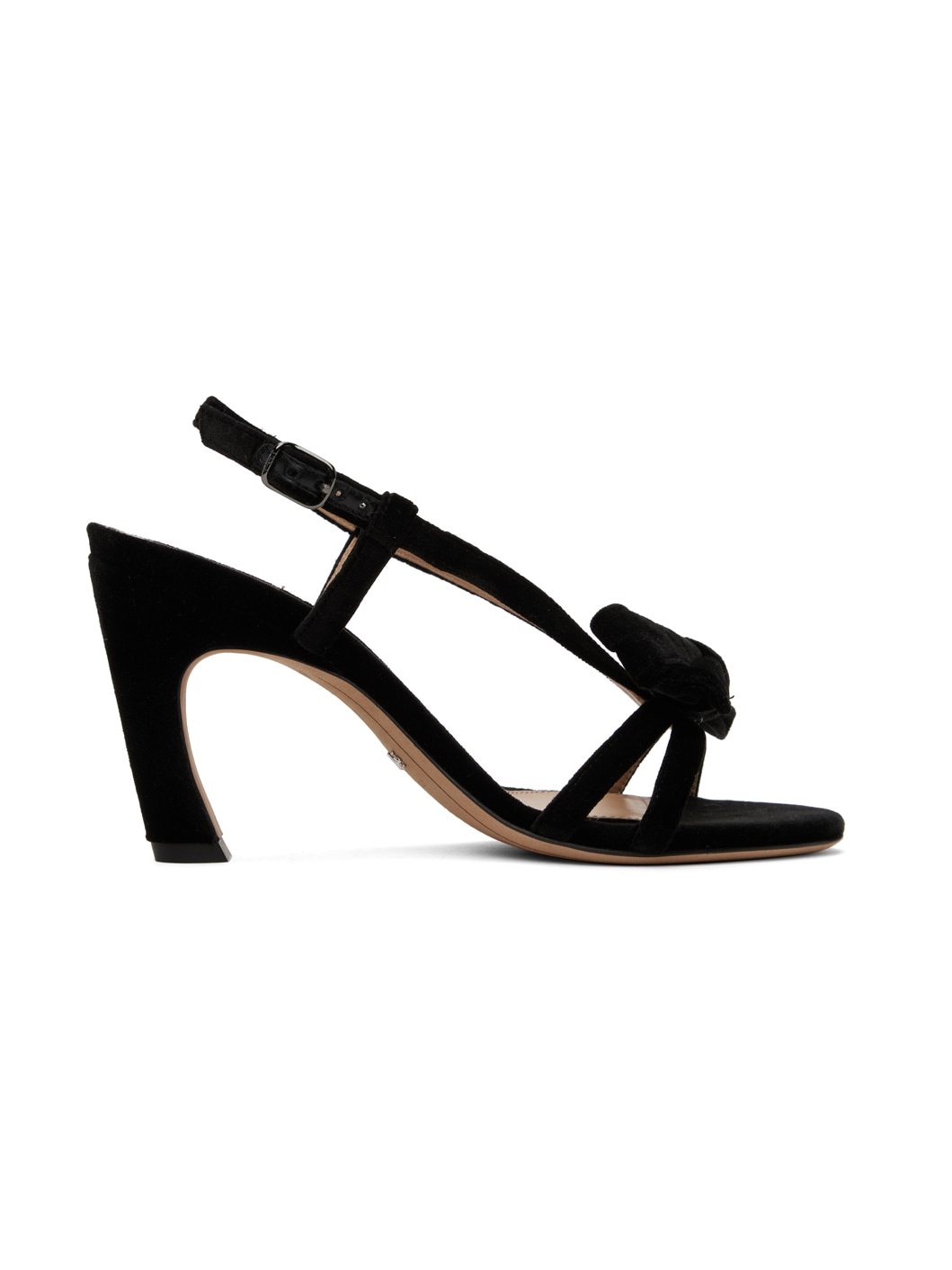 Black Oli Heeled Sandals - 1