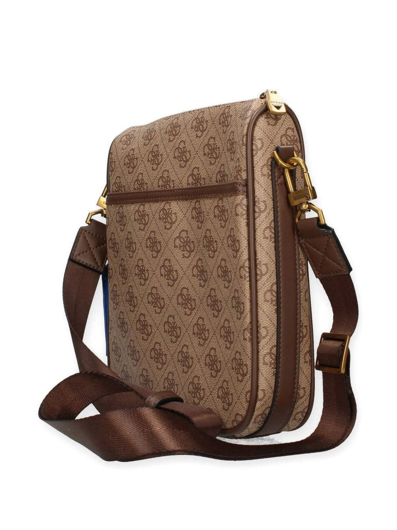 Milano 4G monogram-pattern logo-plaque messenger bag 4