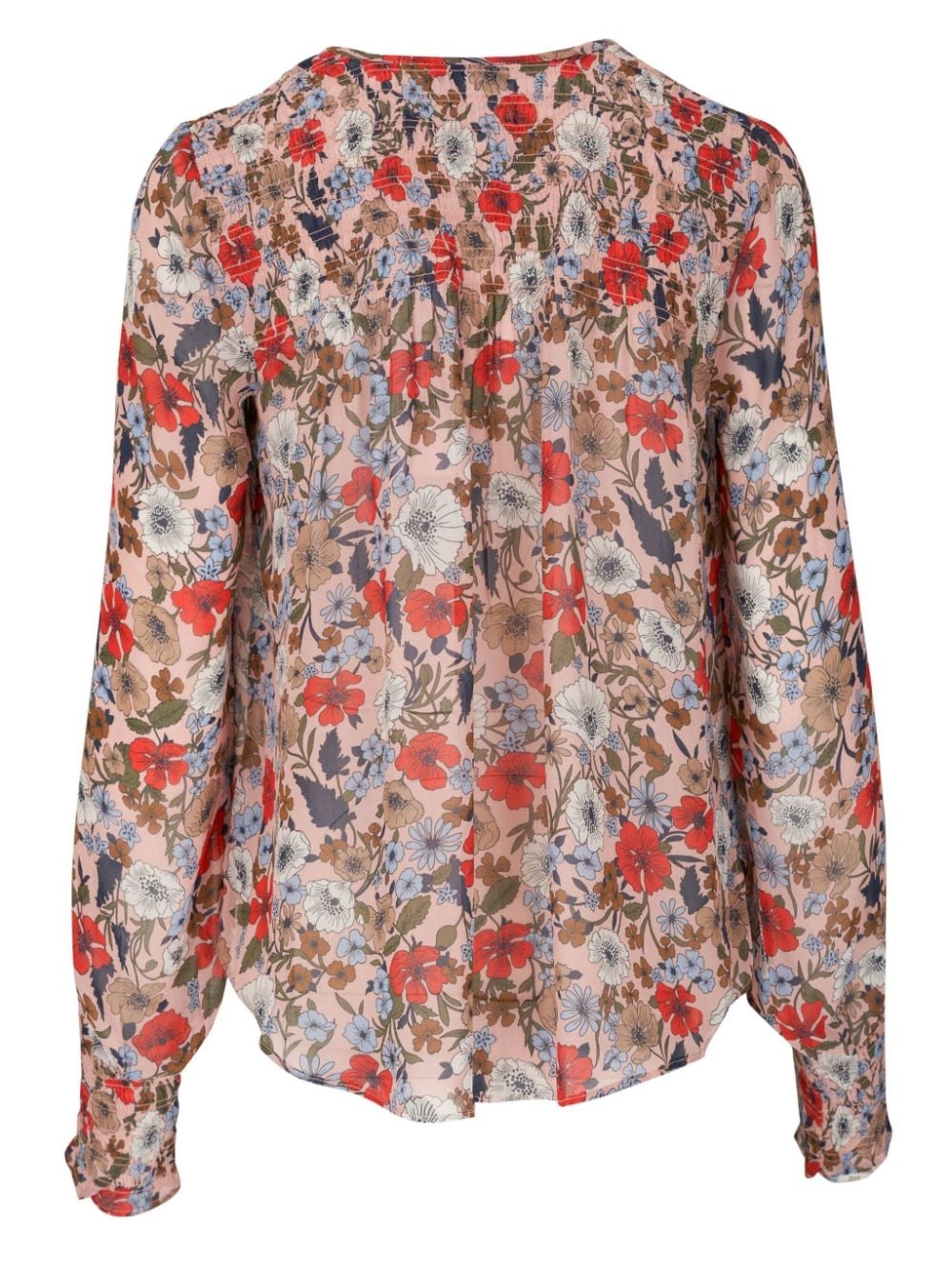 floral-print shirt - 2