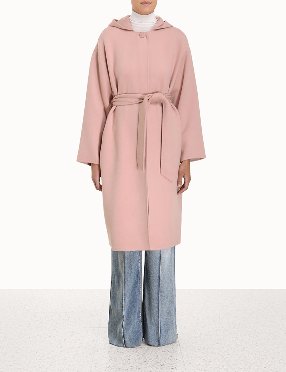 LUMINOSITY FELTED HOODED COAT - 2