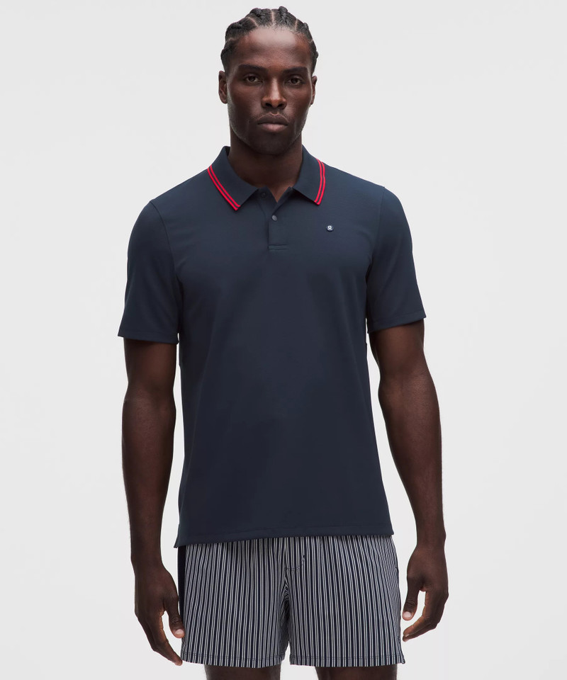 UV-Protective Short-Sleeve Polo Shirt 1