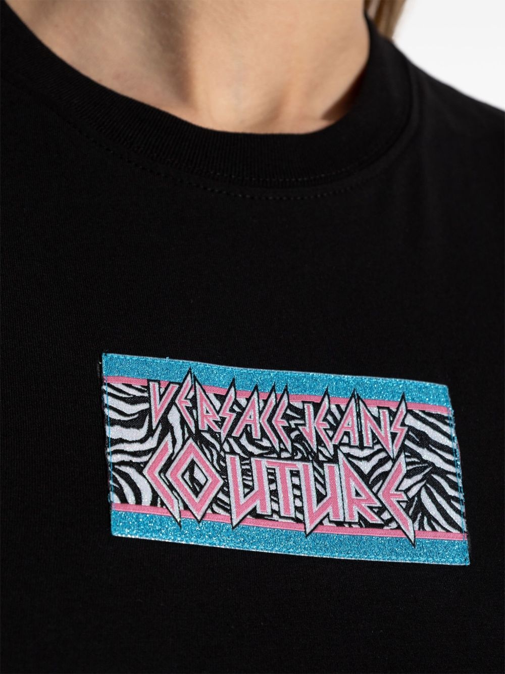 logo-patch T-shirt - 5