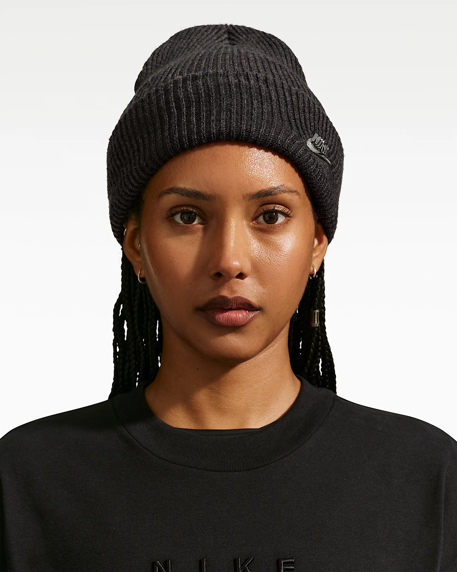 Nike Peak Tall-Cuff Metal Futura Beanie - 1