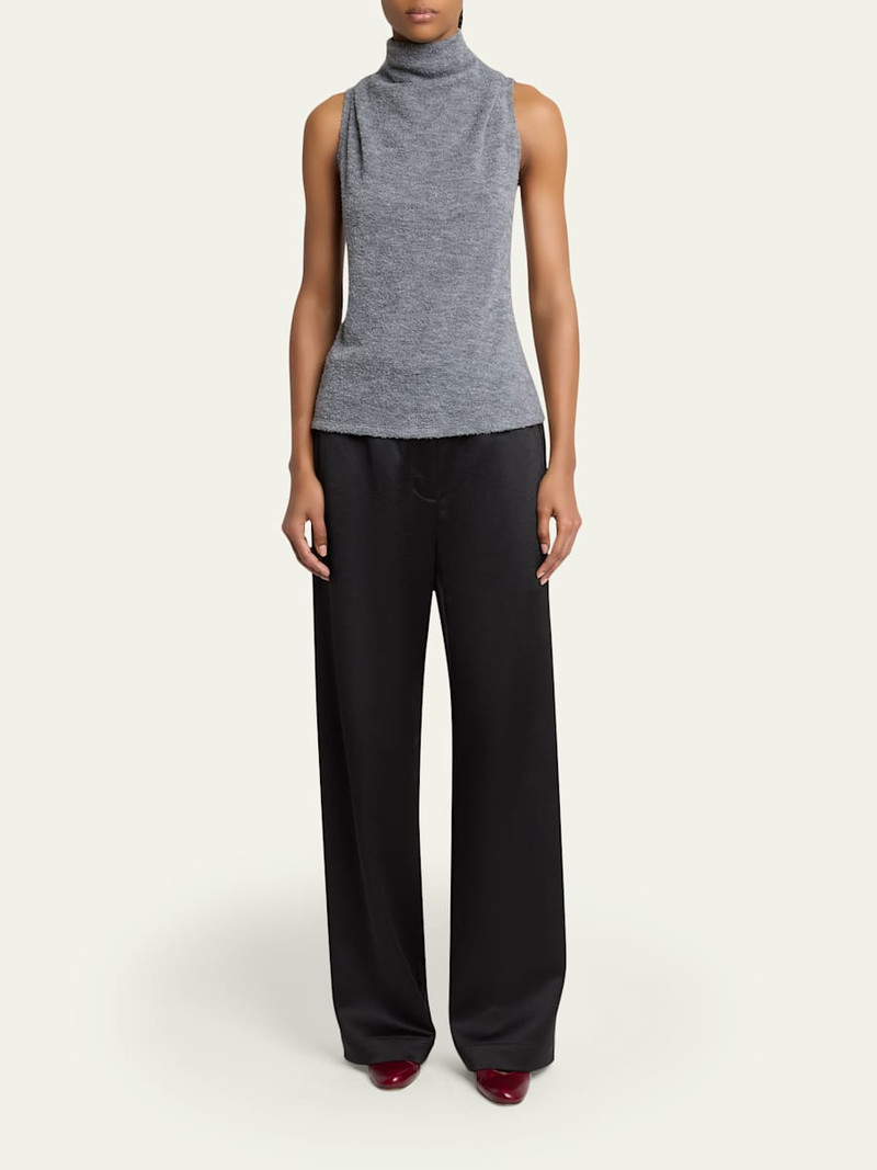 Proenza Schouler Cynthia Wool Jersey Sleeveless Turtleneck outlook