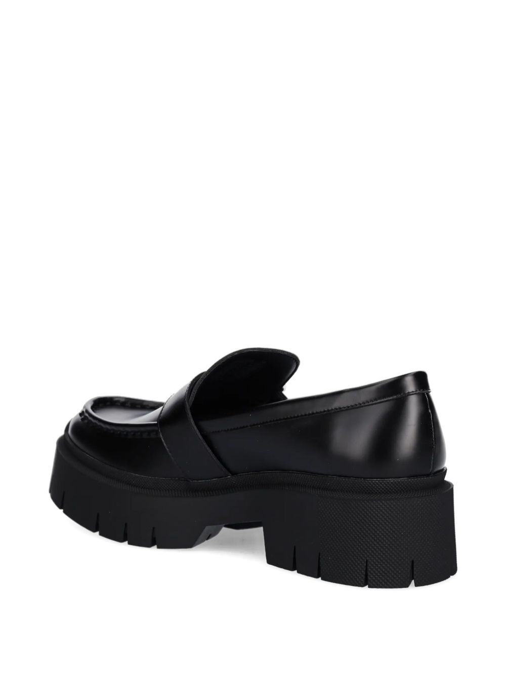 buckle-detail platform loafers - 4