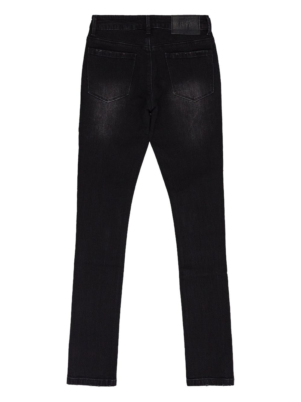 faded distressed jeans - 2