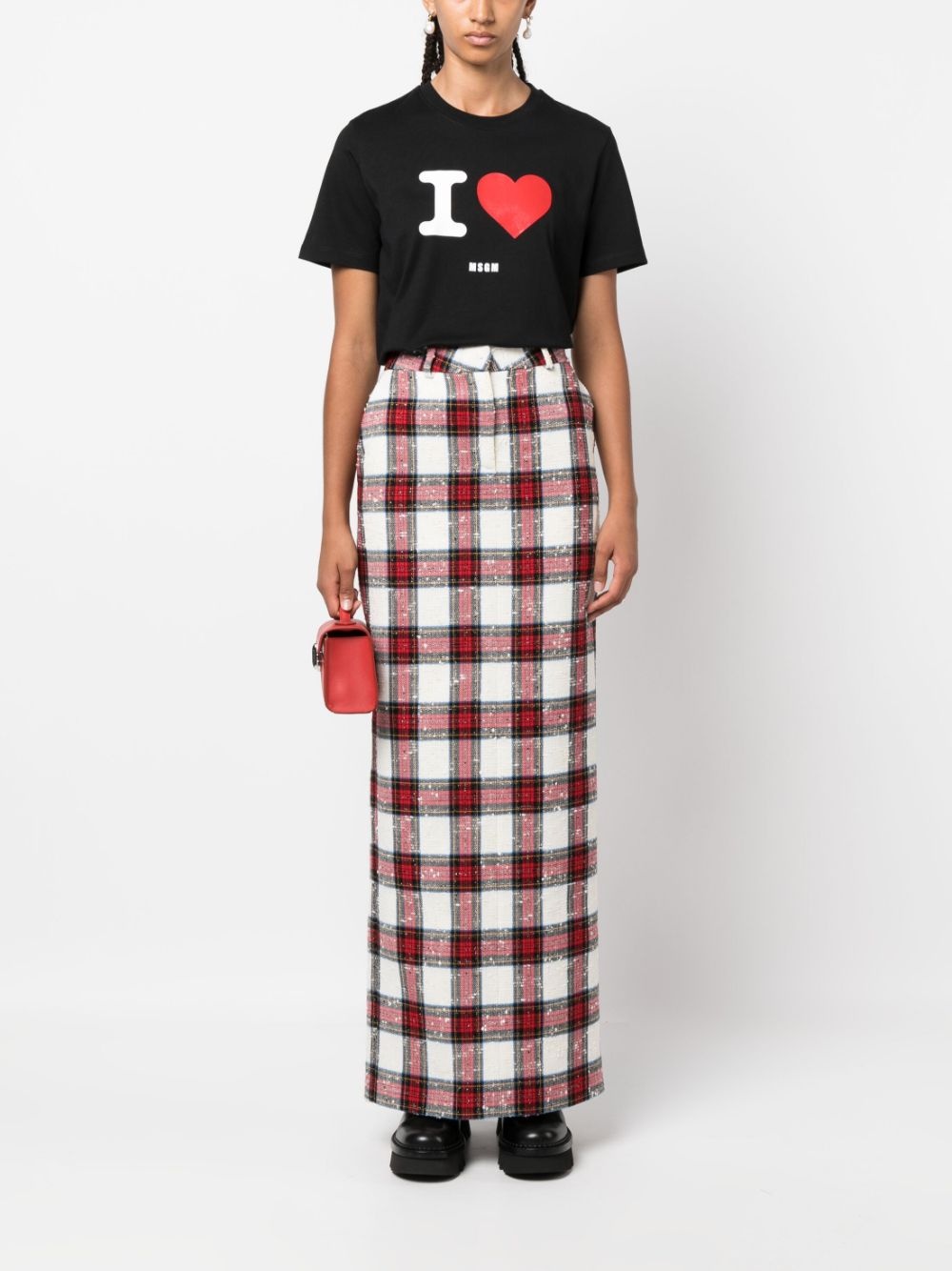 logo-print cotton T-shirt - 2