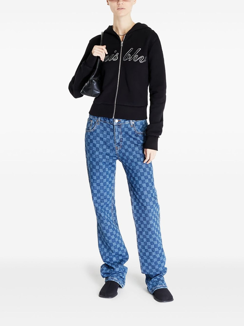MISBHV crystal-embellished hoodie outlook