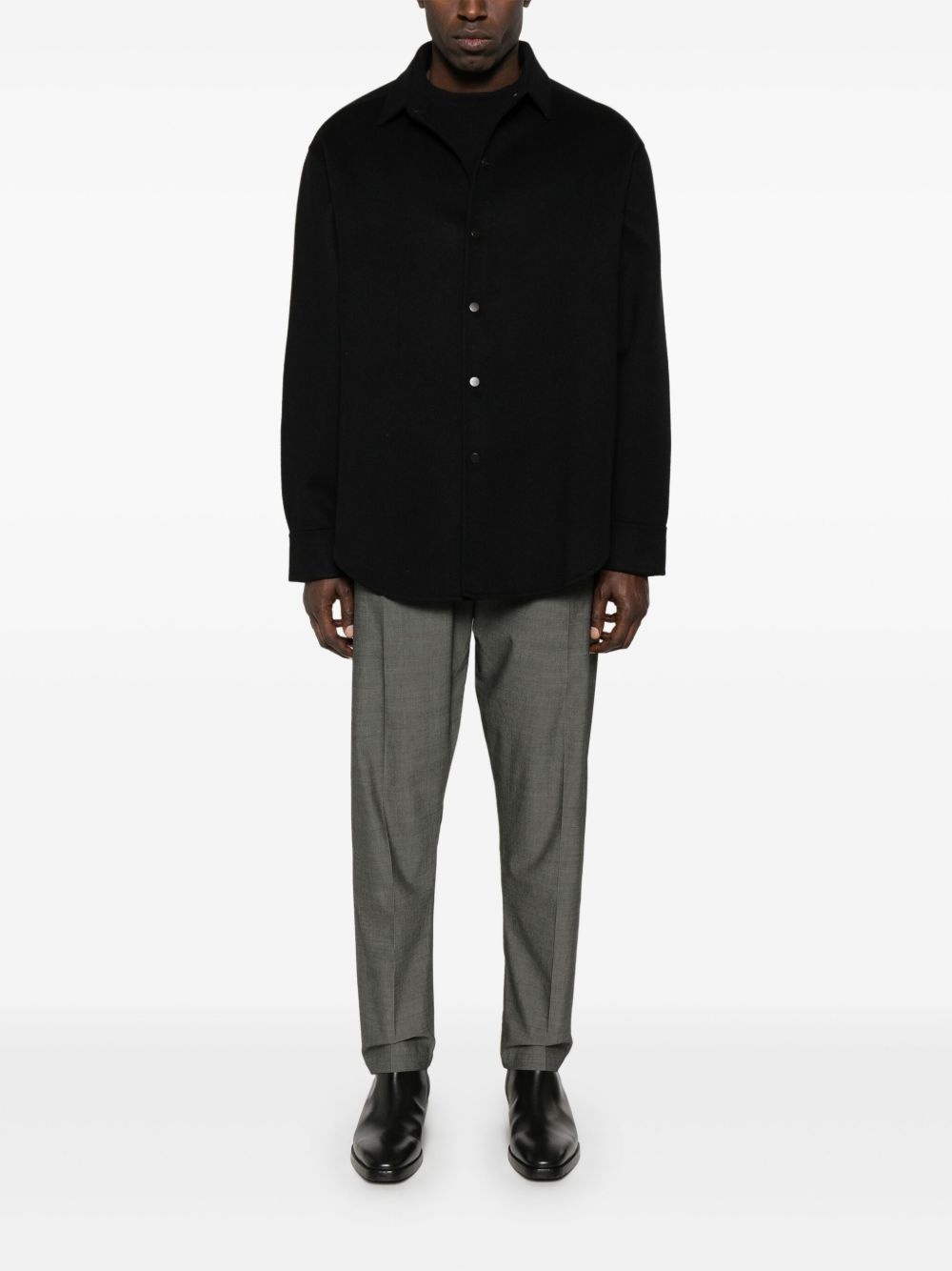 fine-knit crew-neck sweater - 2