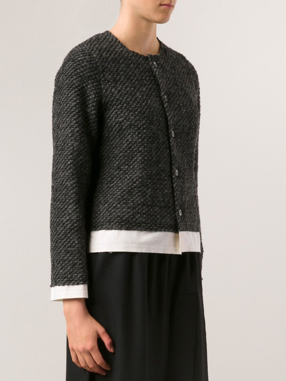 tweed cardigan jacket - 3