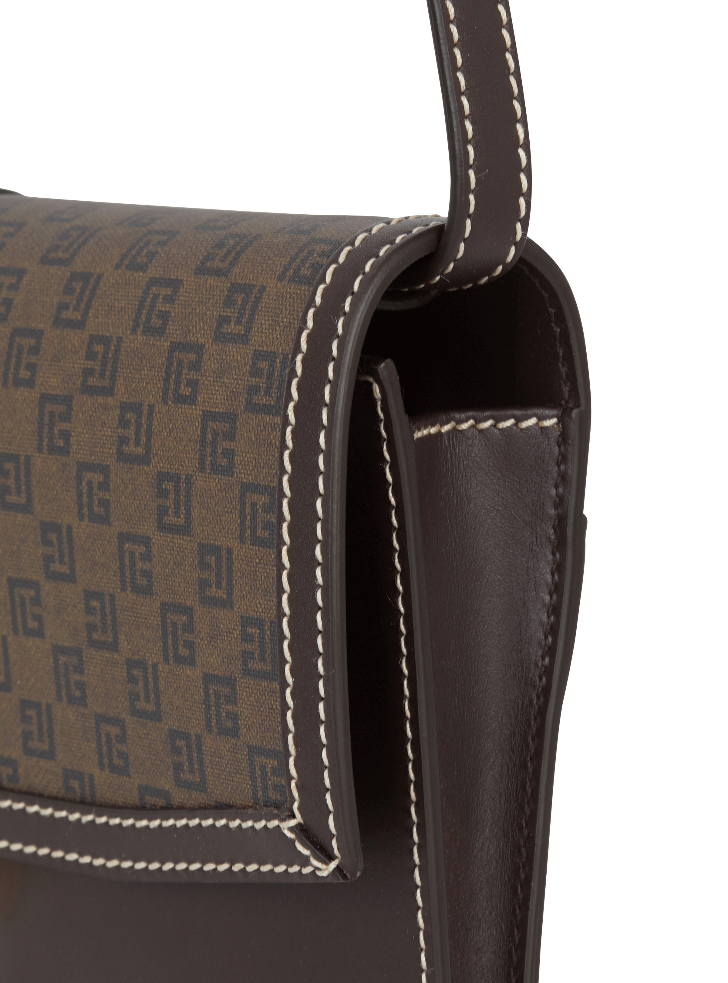Vintage Clutch bag with mini monogram - 4