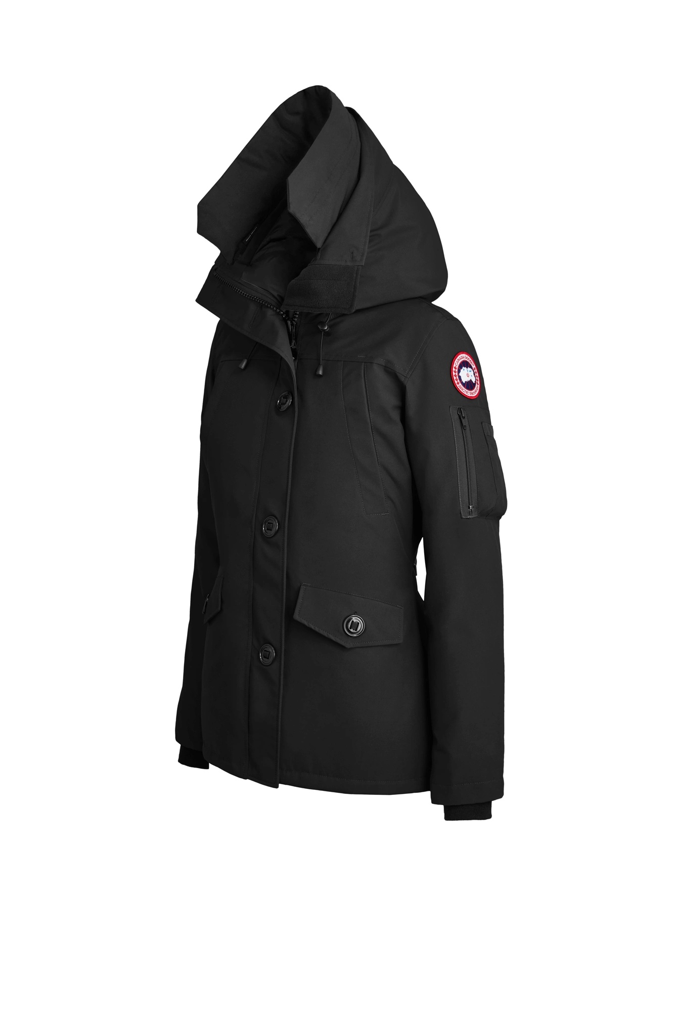 MONTEBELLO PARKA WITH HOOD TRIM - 4