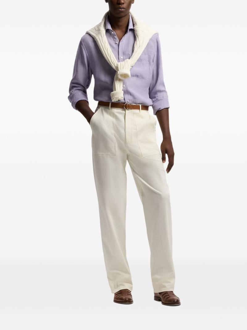 Ralph Lauren chest-pocket shirt outlook