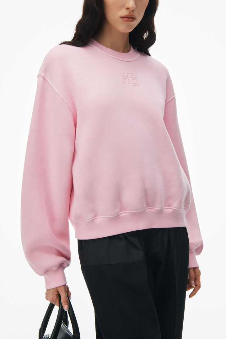 Puff Logo Sweatshirt In Terry - 2