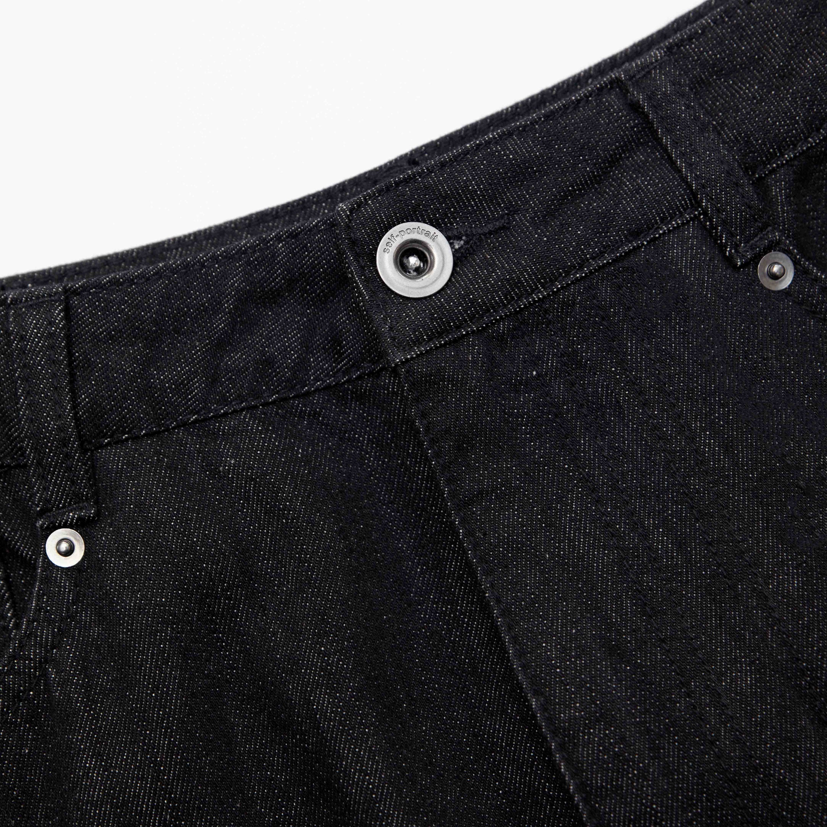 Black Denim Jeans - 5