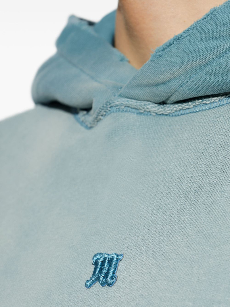 Shadow pocket-detail cotton hoodie 5
