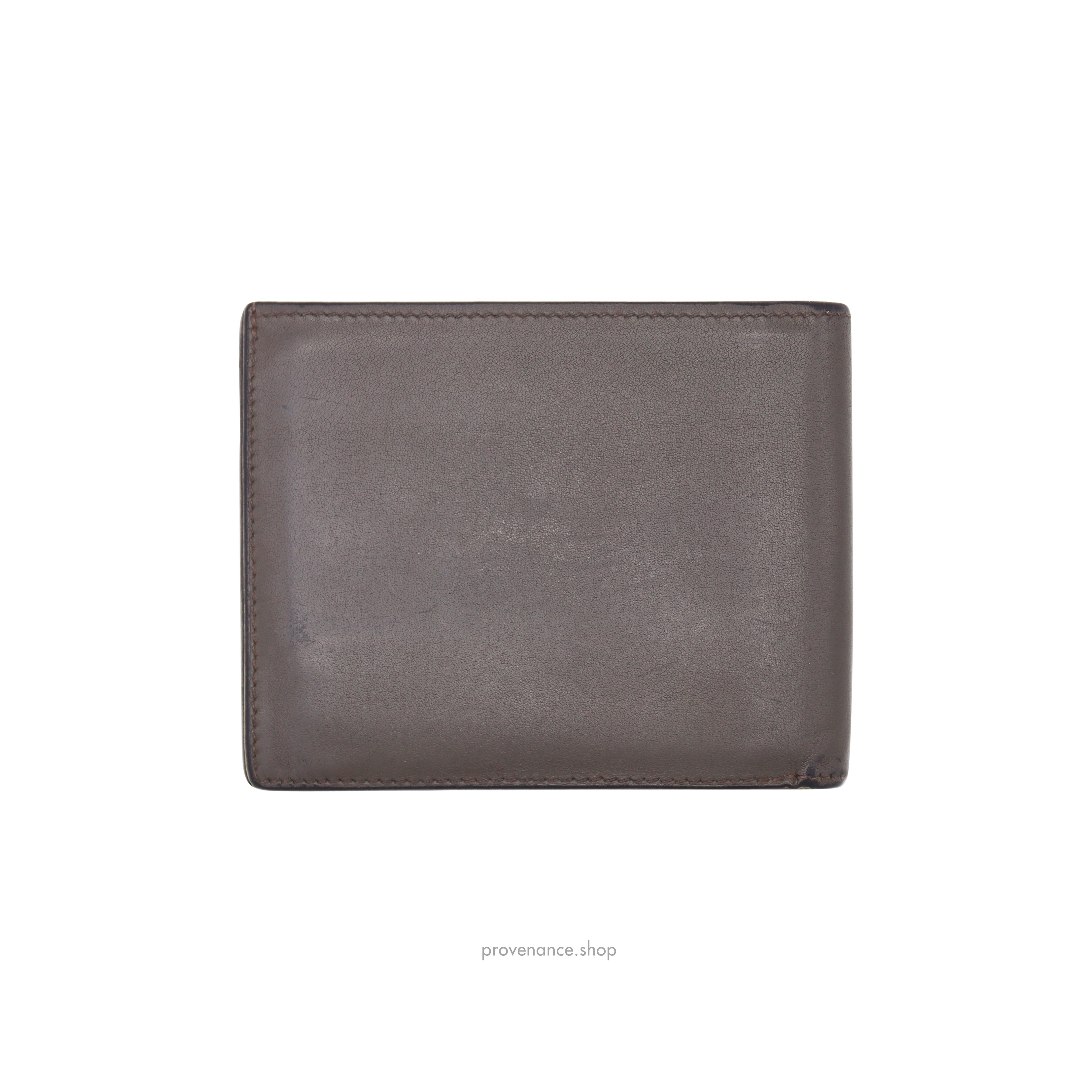 Hermes Citizen Twill Compact Wallet - Graphite Swift - 3