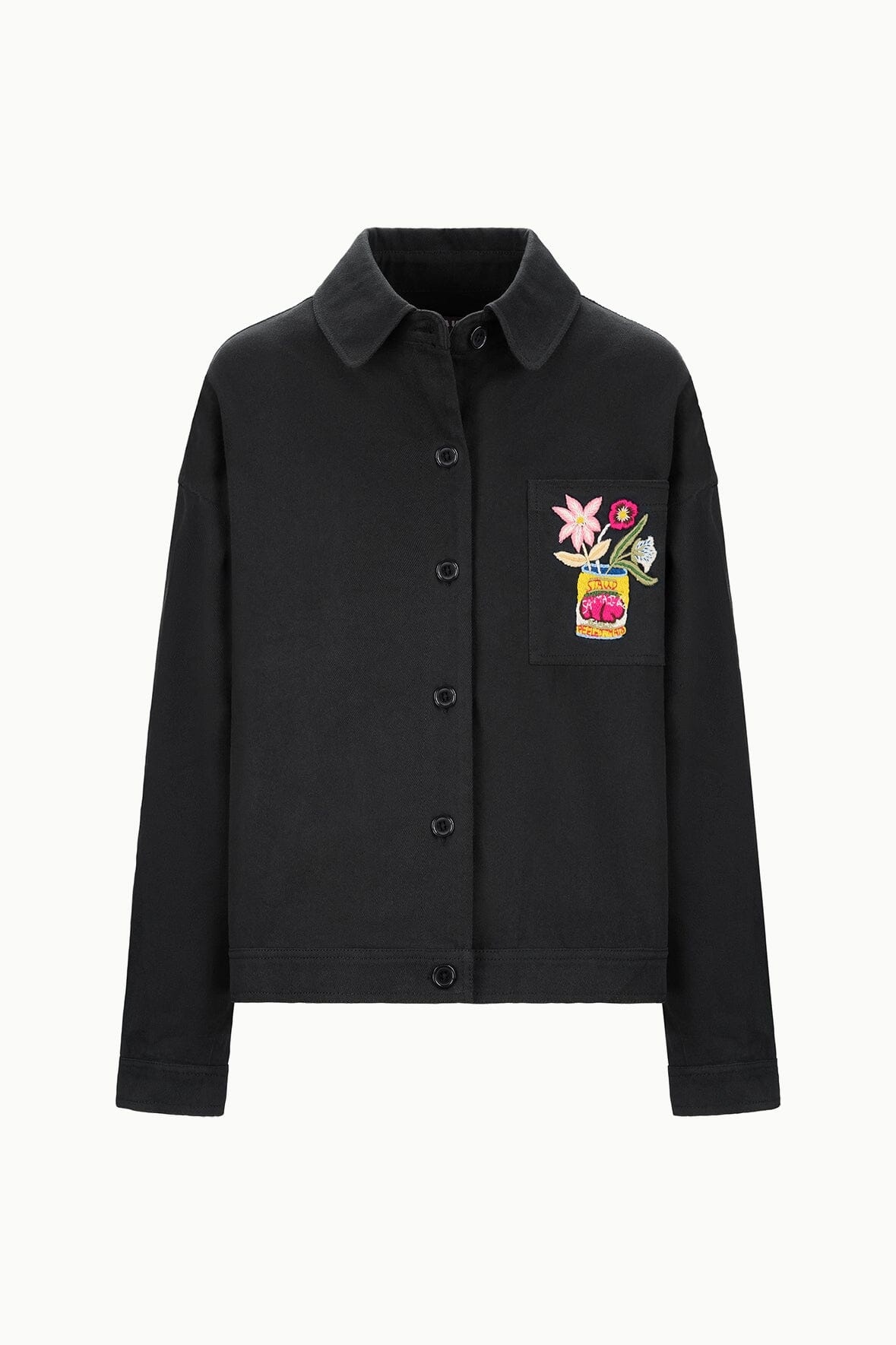STAUD JANE JACKET BLACK - 1