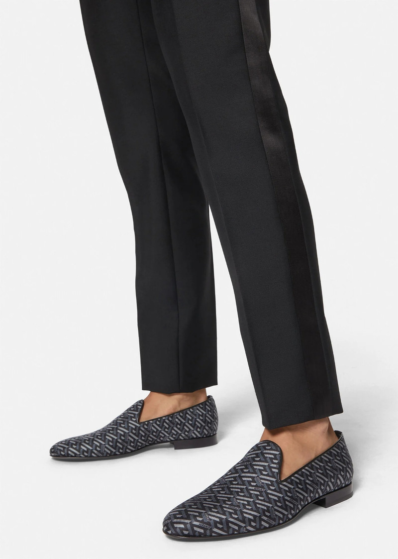 La Greca Jacquard Slippers 5