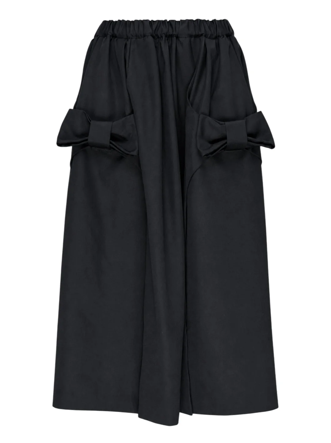 Asymmetrical Midi Skirt - 1